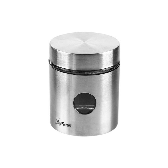 GLASS JAR 550 ML STAINLESS STEEL LUIGI FERRERO - Буркани и продукти за консервиране<<<Домашни