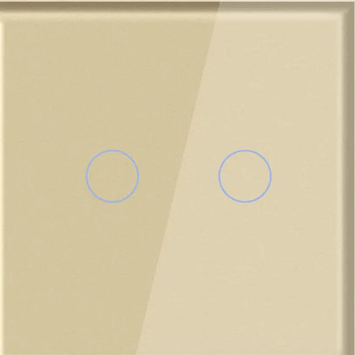 GLASS PANEL FOR DOUBLE KEY LUXON GOLD - Ключове и контакти<<<Електроматериали<<<Строителни материали<<<Praktiker