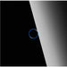 GLASS PANEL FOR SINGLE AND DIVIATOR SWITCH BLACK LUXON - Ключове и контакти<<<Електроматериали<<<Praktiker&&&Ключове и