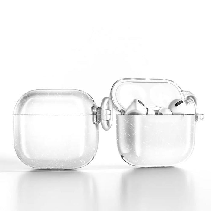 Glitter Case for AirPods 4 - Transparent - Cell phone cases and covers<<<HurtelXML