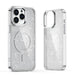 Glitter Case MagSafe for iPhone 16 Pro - white with glitter - Cell phone cases and covers<<<HurtelXML