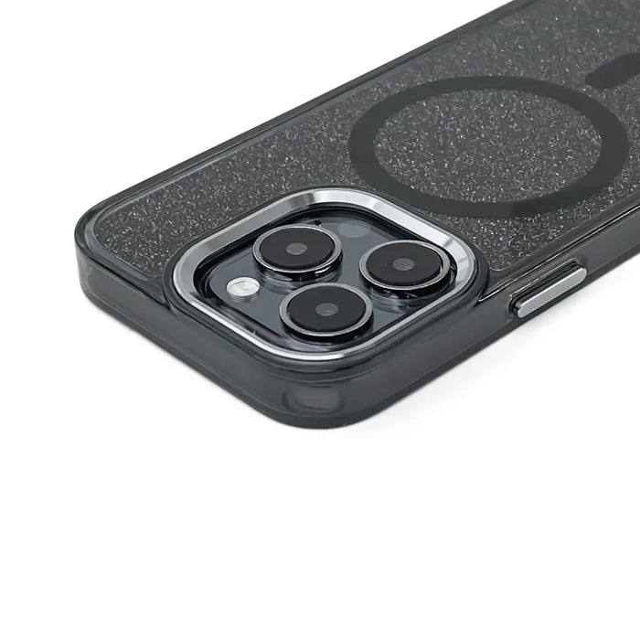 Glitter Case with MagSafe for Samsung Galaxy A36 5G - Black - Cell phone cases and covers<<<HurtelXML