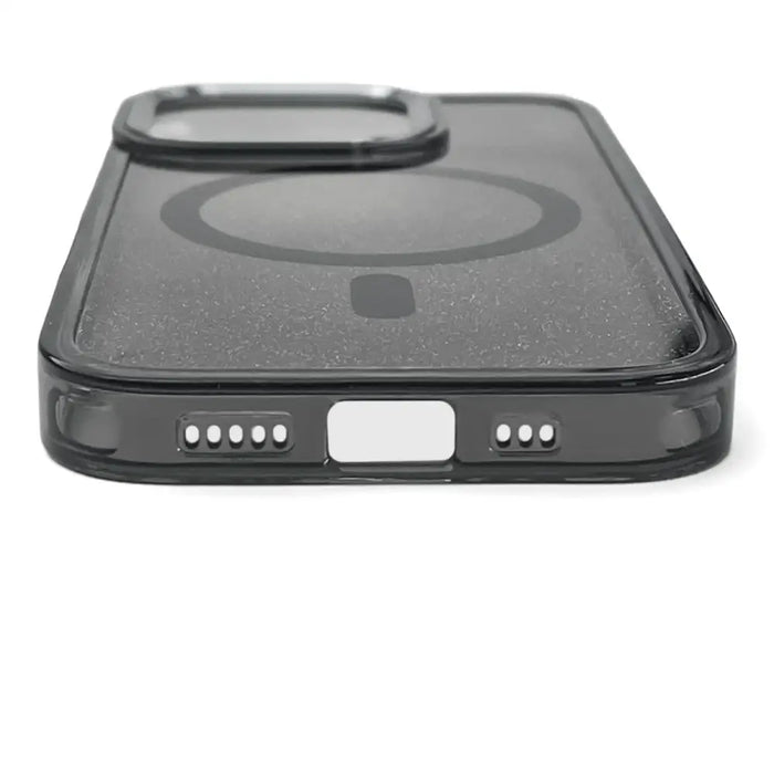 Glitter Case with MagSafe for Samsung Galaxy S25 Edge - Black - Cell phone cases and covers<<<HurtelXML