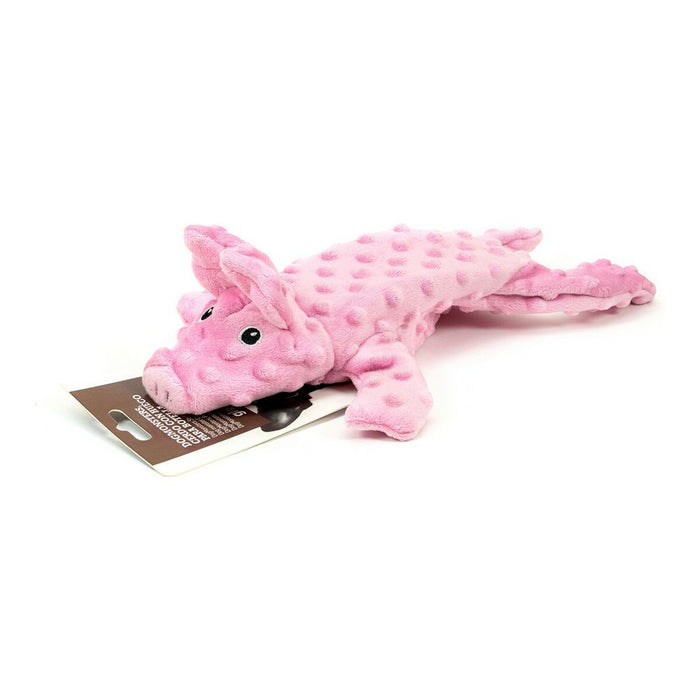 Soft toy for dogs Gloria Dogmonsters Pink 100 % polyester Pig 34 x 9 cm