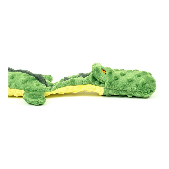 Soft toy for dogs Gloria Dogmonsters Green 100 % polyester Crocodile 65 x 5 x 6 cm