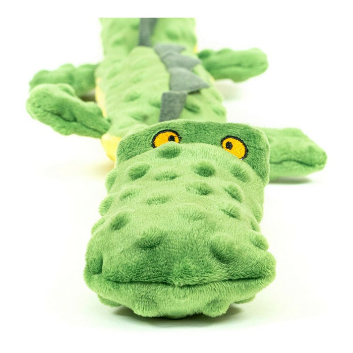 Soft toy for dogs Gloria Dogmonsters Green 100 % polyester Crocodile 65 x 5 x 6 cm