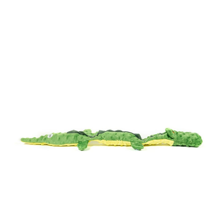 Soft toy for dogs Gloria Dogmonsters Green 100 % polyester Crocodile 65 x 5 x 6 cm