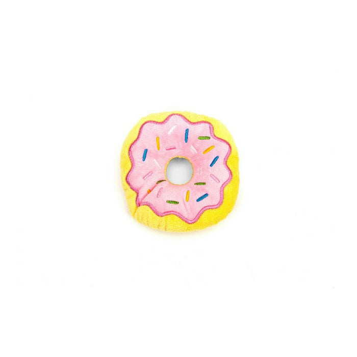 Soft toy for dogs Gloria Frosty 3 x 5 x 14 cm Donut Pink