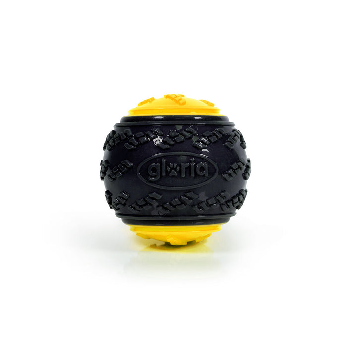 Pet Ball Gloria PLAY AND RUN Yellow TPR L 8,89 cm