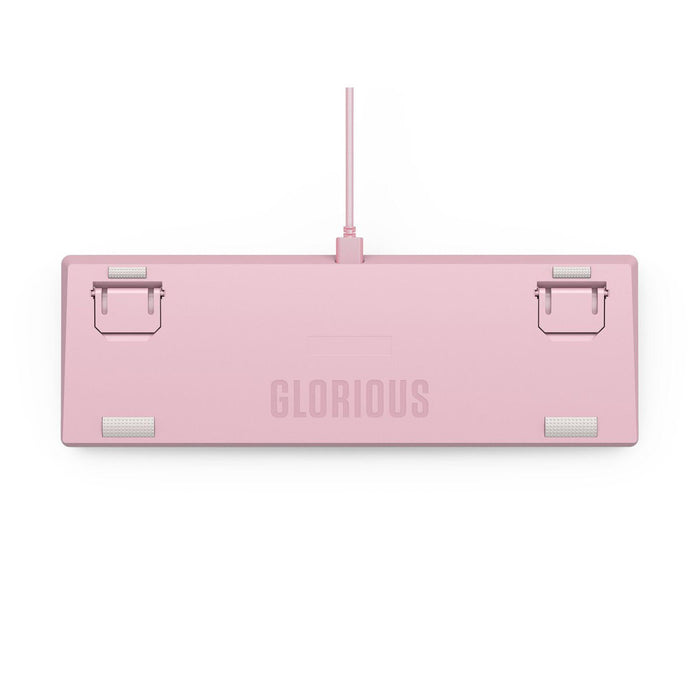 Glorious GMMK 2 Pink Compact Gaming Mechanical Keyboard- Fox Switches UK-Layout - Геймърски клавиатури<<<Геймърска