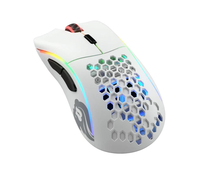 Glorious Model D Wireless Gaming Mouse (Matte White) - Геймърски мишки<<<Геймърска периферия<<<ValiAPI&&&Gaming