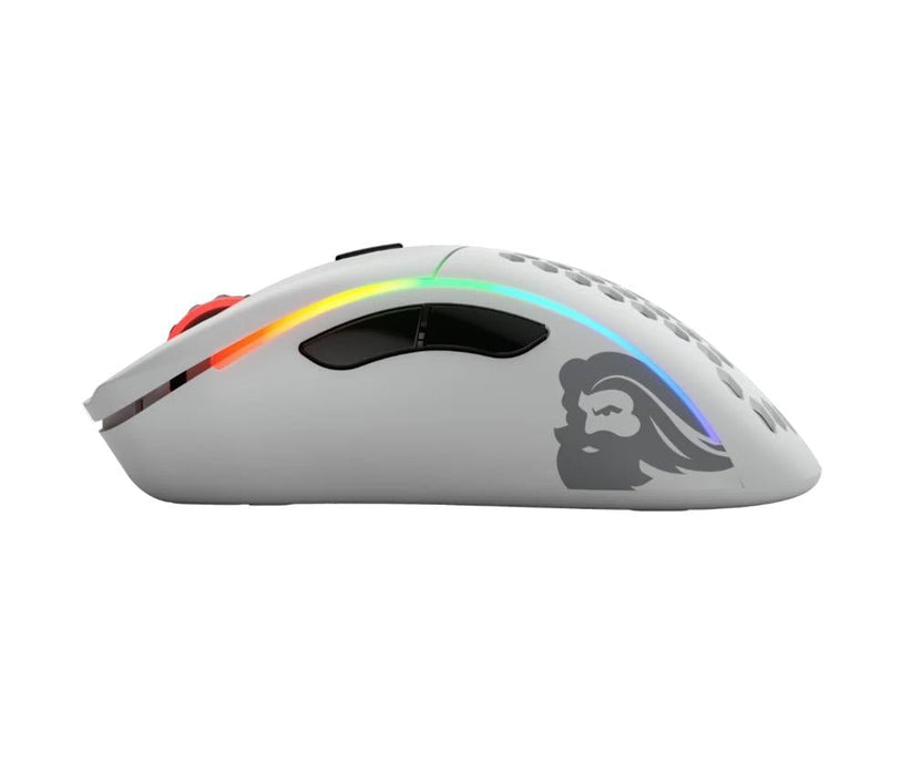 Glorious Model D Wireless Gaming Mouse (Matte White) - Геймърски мишки<<<Геймърска периферия<<<ValiAPI&&&Gaming