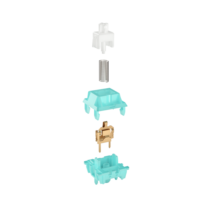 Glorious Lnyx pre-lubricated mechanical keyboard switches, 36 pieces