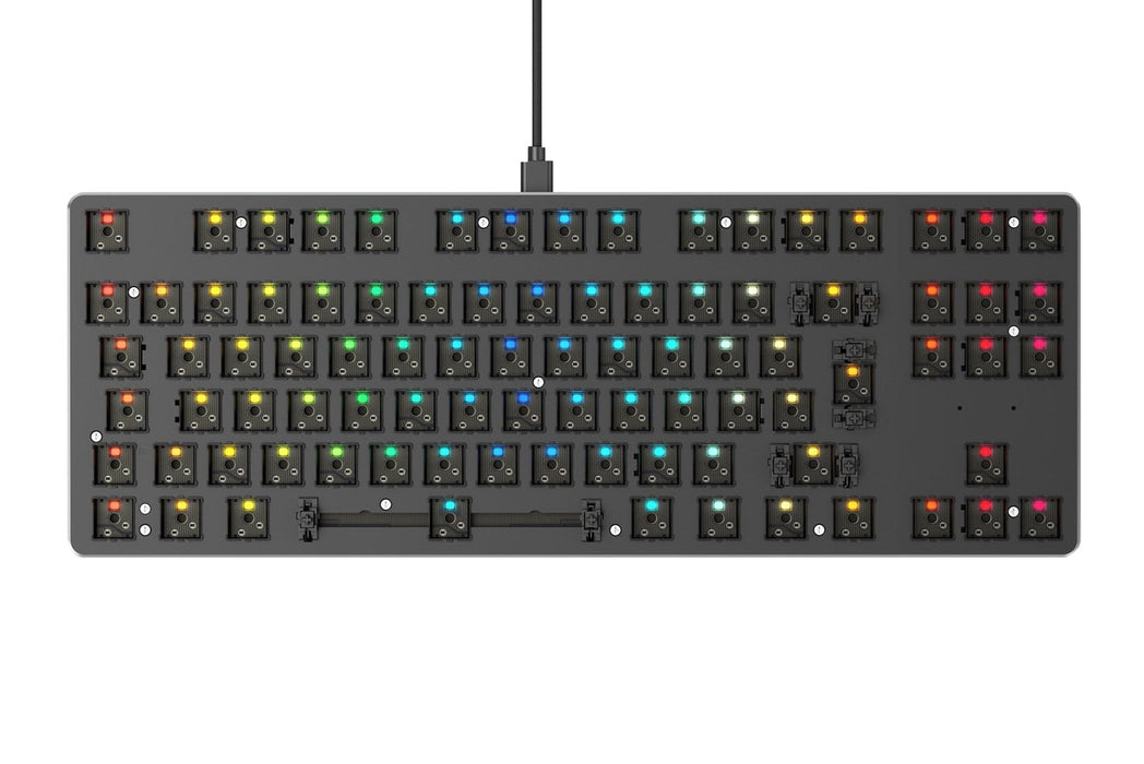 Gaming mechanical keyboard base Glorious RGB GMMK TKL, ISO Layout