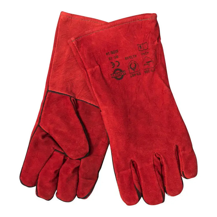 GLOVES FOR WELDERS SIZE: 10 OLYMP SAFETY W-1/15 - Ръкавици<<<Работно облекло<<<Инструменти и