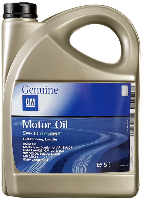 GM OPEL DEXOS 2 5W-30 5L