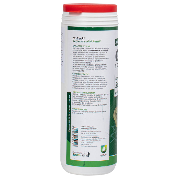 GRANULES FOR FLASHING SNAKES AND OTHER REPTILES GO BACK