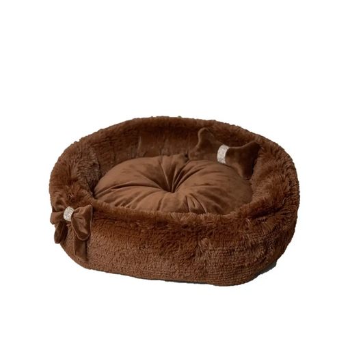 GO GIFT Cocard chocolate L - pet bed - 55 x 52 x 18 cm - To sleep (universal)DLZ-DSU<<<For petsDLZ<<<ActionPL