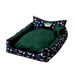GO GIFT Dog and cat bed L - green - 90x75x16 cm - To sleep (universal)DLZ-DSU<<<For petsDLZ<<<ActionPL