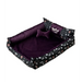 GO GIFT Dog and cat bed XL - purple - 100x90x18 cm - To sleep (universal)DLZ-DSU<<<For petsDLZ<<<ActionPL