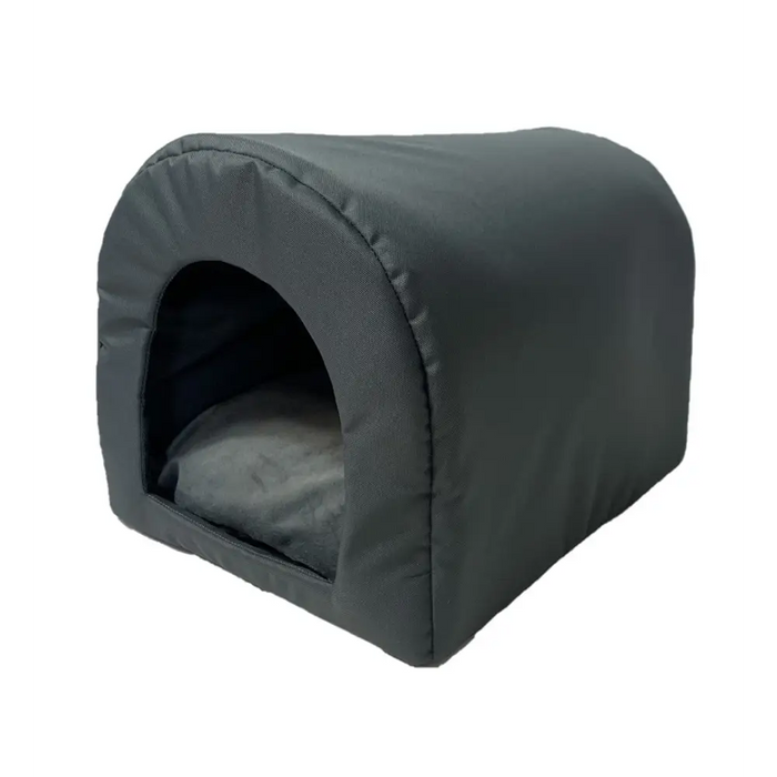 GO GIFT Dog and cat cave bed - graphite - 40 x 33 x 29 cm - To sleepDLK-LEG<<<For the catDLK<<<ActionPL