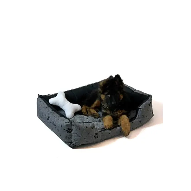 GO GIFT Dog bed L - graphite - 65x45x15 cm - To sleep (universal)DLZ-DSU<<<For petsDLZ<<<ActionPL