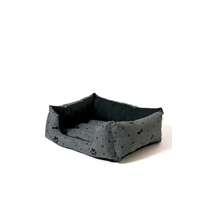 GO GIFT Dog bed XL - graphite - 75x55x15 cm - To sleep (universal)DLZ-DSU<<<For petsDLZ<<<ActionPL