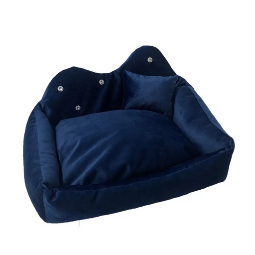 GO GIFT Prince navy blue L - pet bed - 52 x 42 x 10 cm - To sleep (universal)DLZ-DSU<<<For petsDLZ<<<ActionPL