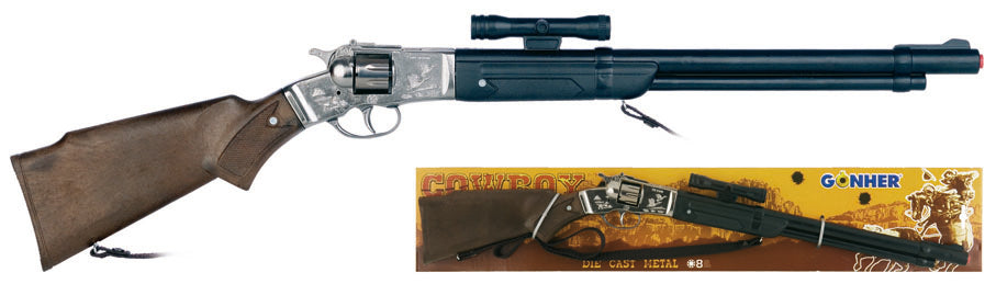 Children's toy Gonher Cowboy - Double barrel rifle