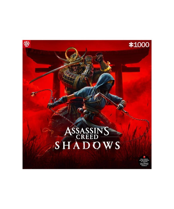 Good Loot Gaming Puzzle: Assassin’s Creed Shadows Naoe & Yasuke (1000 pieces) - PuzzleGDG-PUZ<<<Gadgets