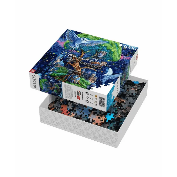 Good Loot Imagination Puzzle: Roch Urbaniak Owl Island (1000 elements) - TraditionalPUZ-TRA<<<(Games and Toys)