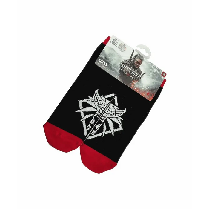 Good Loot The Witcher 3 Wolf socks Black - SocksGDG-SKA<<<Gadgets for playersGDG<<<ActionPL