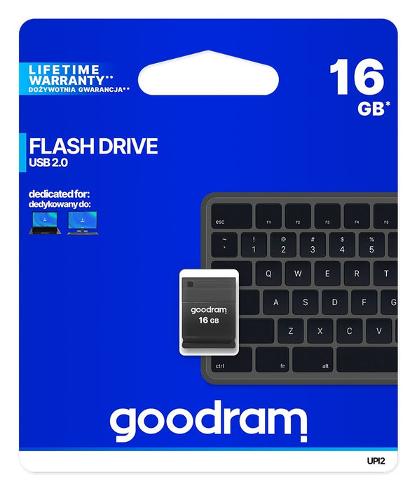 Goodram UPI2 USB flash drive 16 GB USB Type-A 2.0 Black