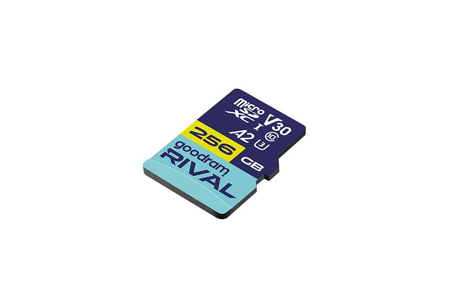 GOODRAM RIVAL M2AA 256 GB MicroSDXC V30 A2 UHS-I U3 + adapter (GGSM2AA-2560R12)