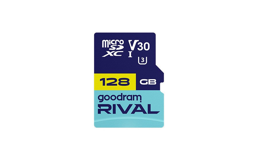 GOODRAM RIVAL M3AA 128 GB MicroSDXC V30 UHS-I U3 + adapter (GGSM3AA-1280R12)