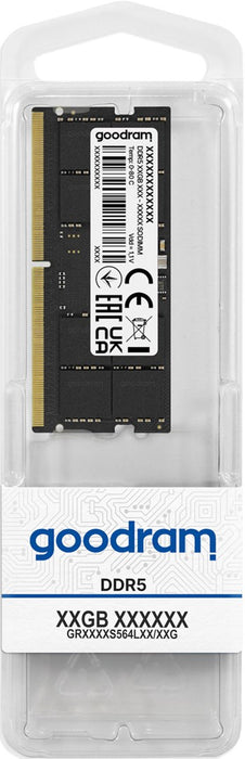 Goodram GR4800S564L40S/16G memory module 16 GB 1 x 16 GB DDR5 262-pin SO-DIMM