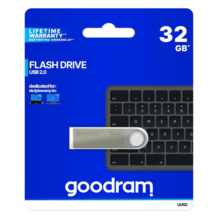 USB stick GoodRam UUN2-0320S0R11 Black Silver 32 GB
