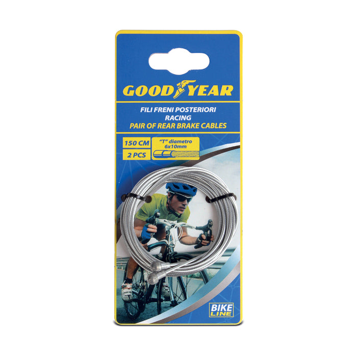 UNIVERSAL BRAKE CABLE 140 CM GOODYEAR