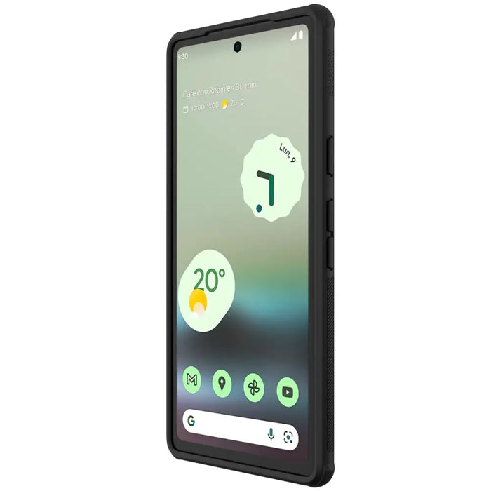 Google Pixel 7a Hard Case Nillkin Super Frosted Shield Pro Hard Case - Black - Cell phone cases and covers<<<HurtelXML