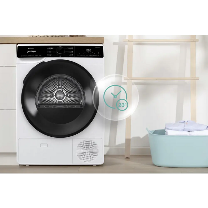 Gorenje DPNA92WIFI tumble dryer Freestanding Front-load 9 kg A++ Black White - Washer DryersAGD-SUW<<<Home Appliance