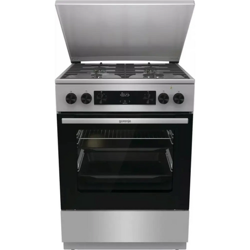 Gorenje GKS6C71XF Freestanding cooker with oven Silver - Free-standing kitchensAGD-KWS<<<Home Appliance