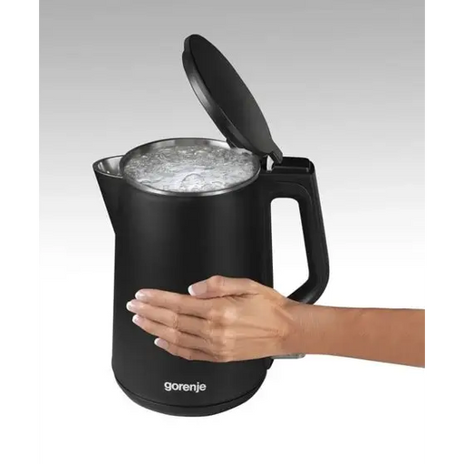 Gorenje K15DWBK electric kettle 1.5 L 2200 W Black - Electric kettlesAGD-CZE<<<Home Appliance