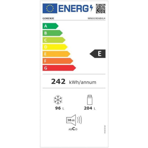 Gorenje NRK619EABXL4 fridge freezer - Хладилници с фризер<<<Хладилници<<<Едра бяла техника<<<TechnoMix&&&Комбинирани