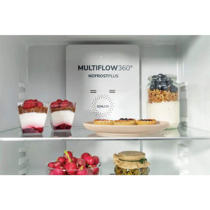 Gorenje NRK6202ES4 fridge-freezer Freestanding 331 L E Grey - Freestanding refrigerator-freezers