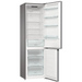 Gorenje NRK6202ES4 fridge-freezer Freestanding 331 L E Grey - Freestanding refrigerator-freezers