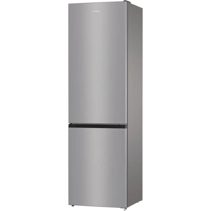 Gorenje NRK6202EXL4 fridge-freezer Freestanding 331 L E Grey - Freestanding refrigerator-freezers