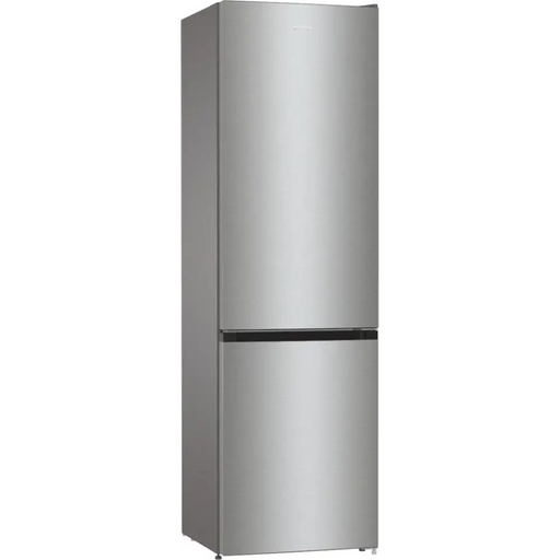Gorenje NRK6202EXL4 fridge-freezer Freestanding 331 L E Grey - Freestanding refrigerator-freezers
