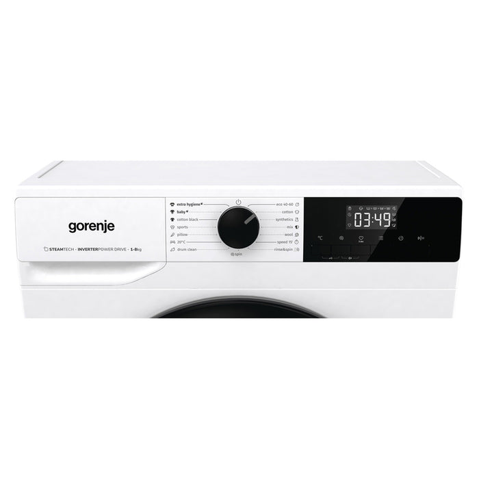 Washing machine GORENJE W11NHPI84AS 8.0 kg, 1400 rpm, INVERTER MOTOR