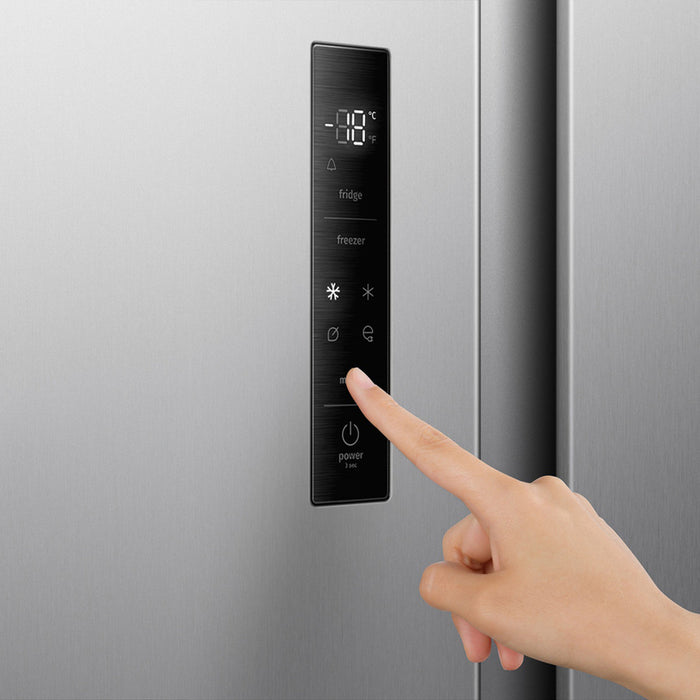 Gorenje NRS917E41XWD side-by-side refrigerator Freestanding 541 L E Stainless steel
