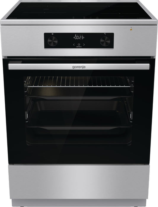 Gorenje GEIT6C60XPG cooker Freestanding cooker Zone induction hob A